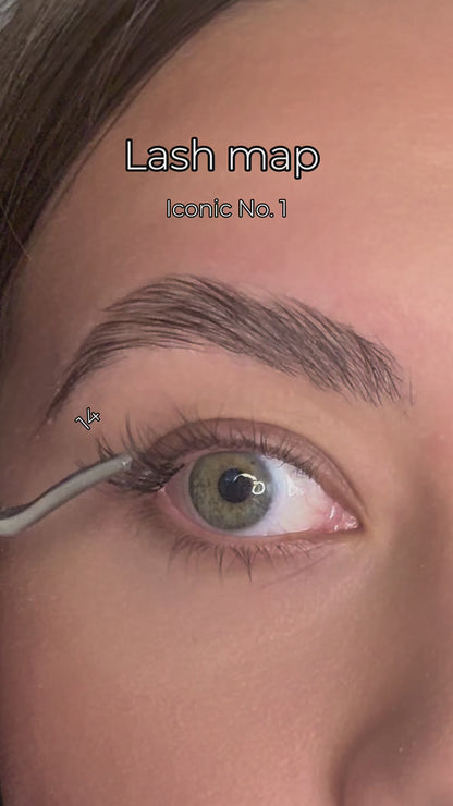 Samoprzylepne Kępki Rzęs - Iconic No. 1