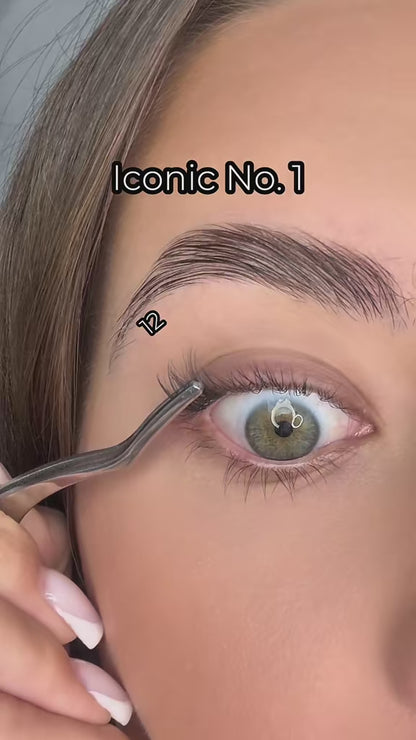 Samoprzylepne Kępki Rzęs - Iconic No. 1